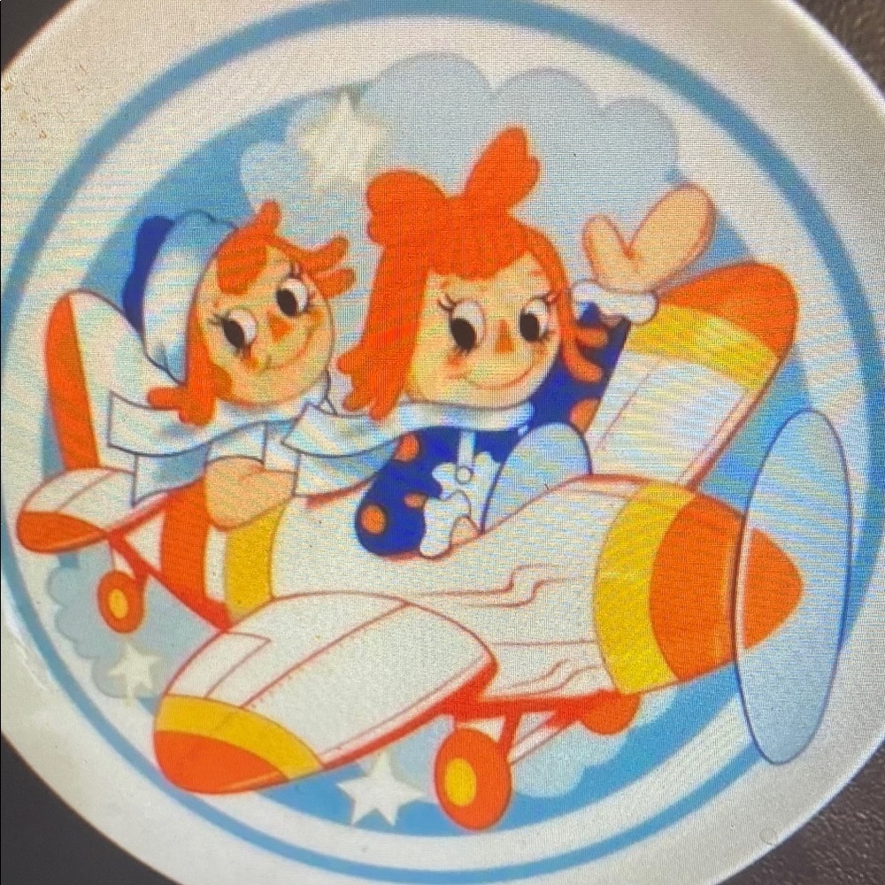 Raggedy Ann & Andy Plate